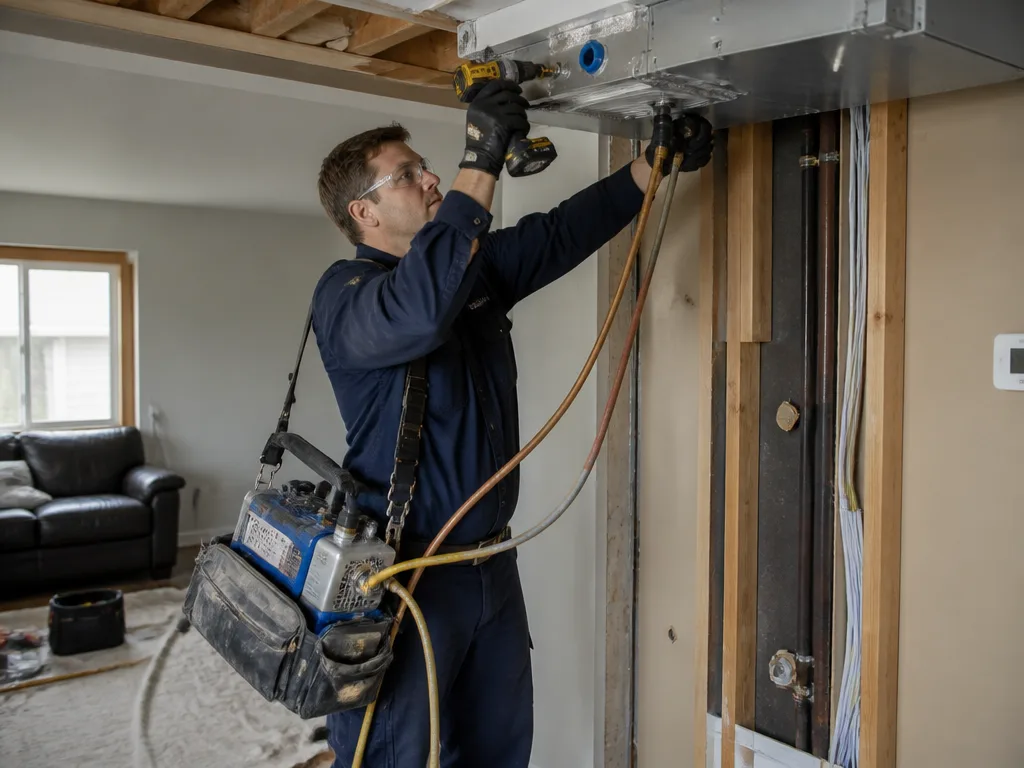 Central Air Installation