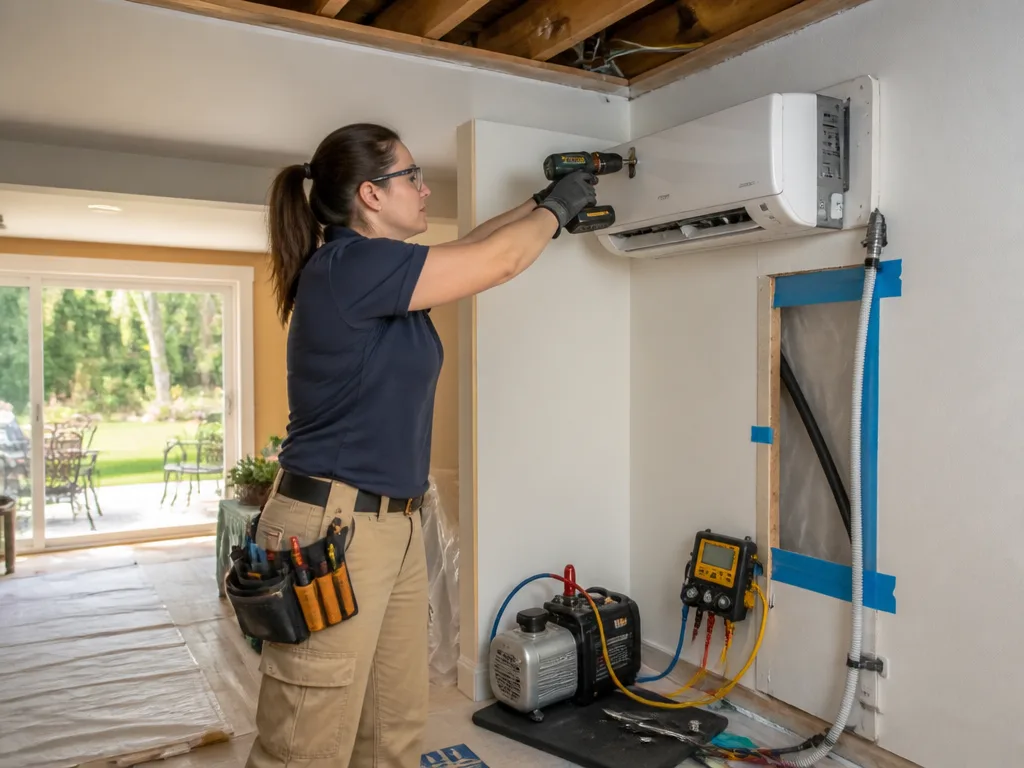 Ductless Mini-Split Installation